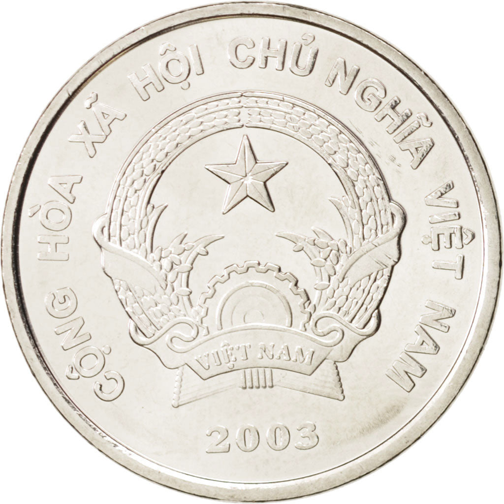 Vietnam, SOCIALIST REPUBLIC, 200 Dông, 2003, Vantaa, MS(63), KM:71