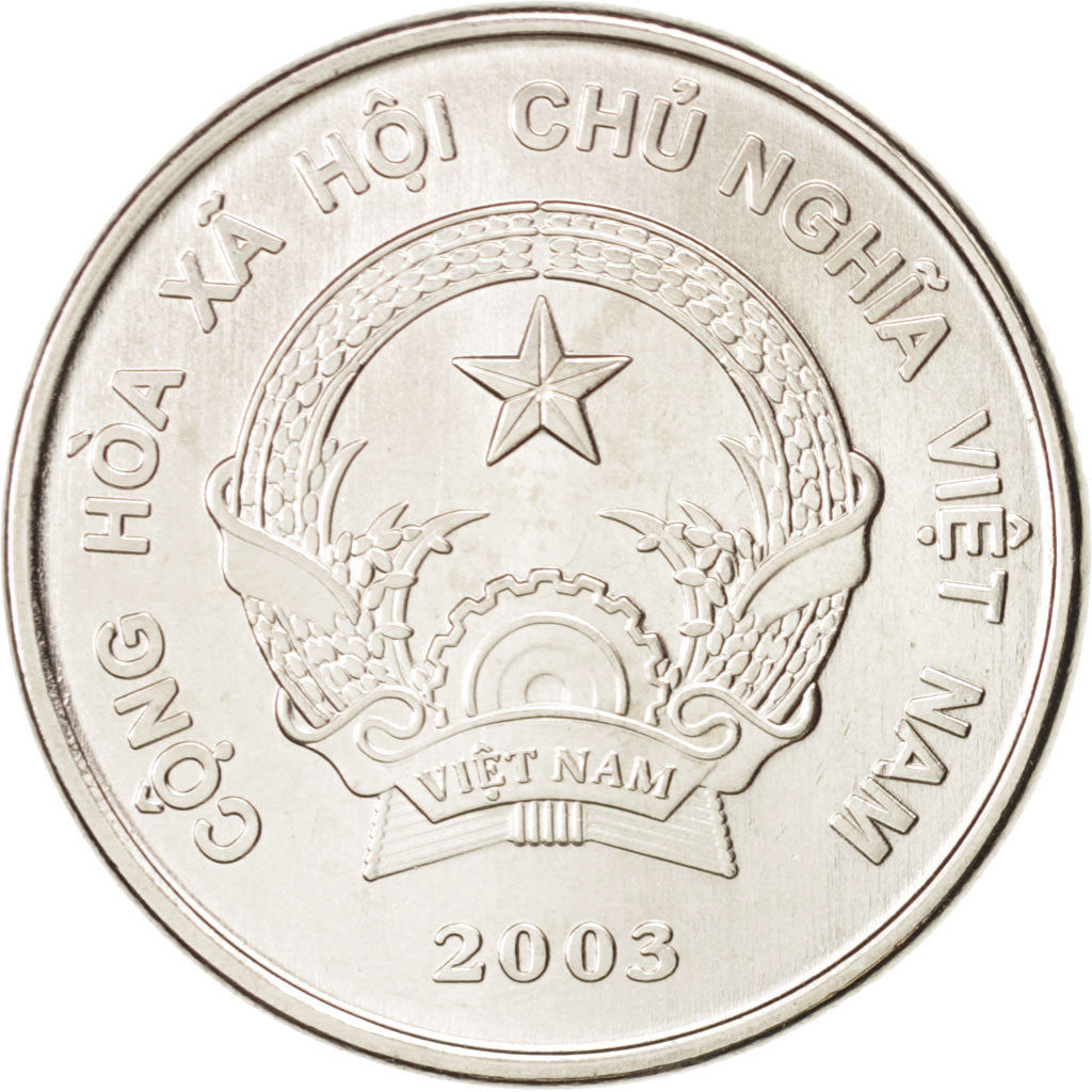 Vietnam, SOCIALIST REPUBLIC, 500 Dông, 2003, Vantaa, MS(63), KM:74
