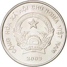 Vietnam, SOCIALIST REPUBLIC, 500 Dông, 2003, Vantaa, MS(63), KM:74