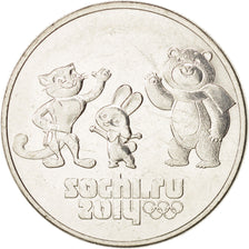 Russia, 25 Roubles, 2014, MS(63), Copper-nickel