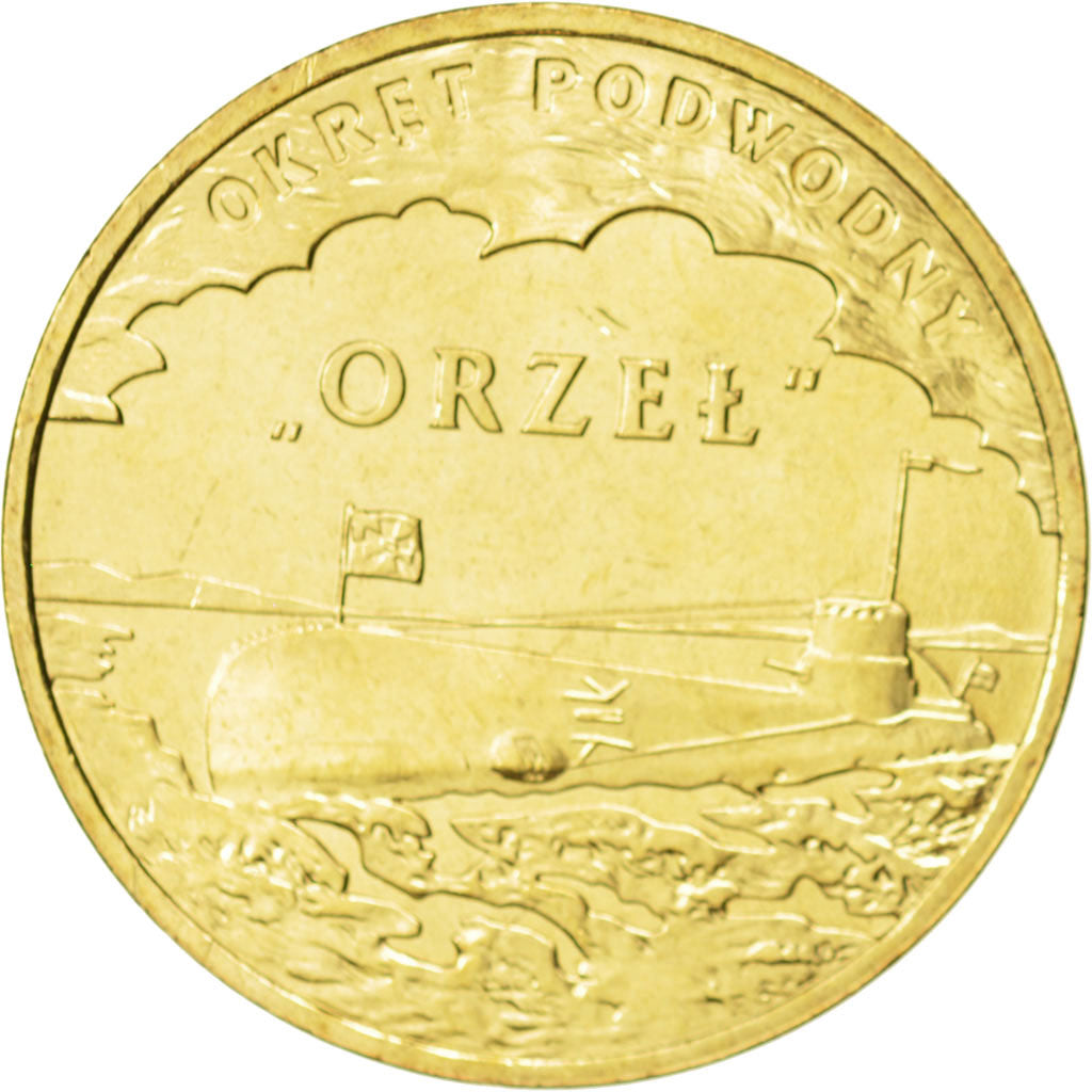 Coin, Poland, 2 Zlote, 2012, Warsaw, MS(63), Brass, KM:837