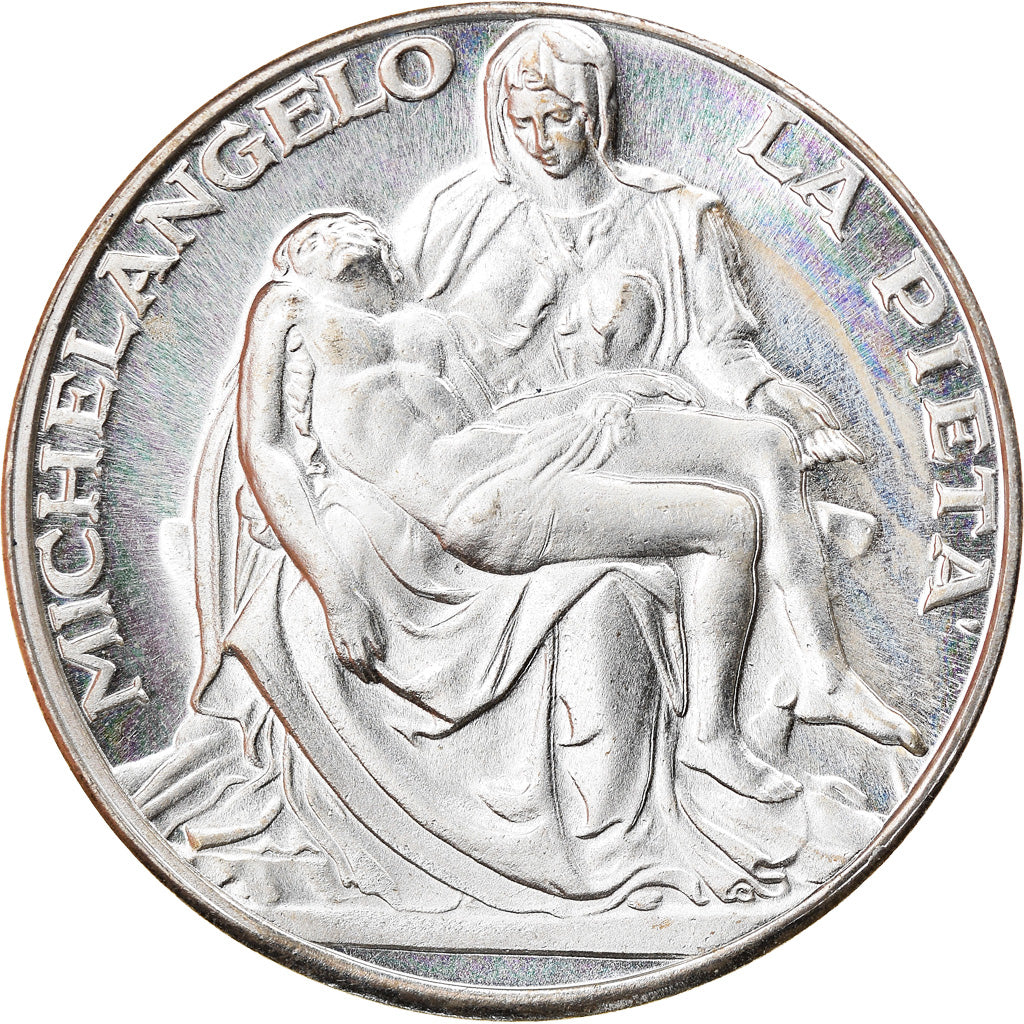 Vatican, Medal, Michelangelo, La Pieta, Pie X, Religions & beliefs, MS(60-62)