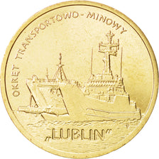 Coin, Poland, Lublin, 2 Zlotych, 2013, Warsaw, MS(63), Brass