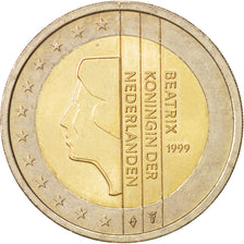 Netherlands, 2 Euro, 1999, AU(55-58), Bi-Metallic, KM:241