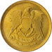 Coin, Egypt, 10 Milliemes, 1973, MS(63), Brass, KM:435
