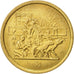 Egitto, 5 Milliemes, 1977, SPL, Ottone, KM:462