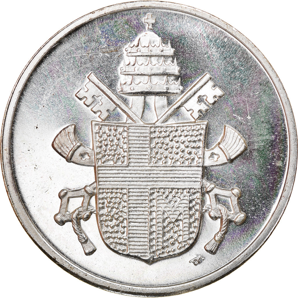 Vatican, Médaille, Le Pape Jean-Paul II, Religions & beliefs, SUP+, Silvered