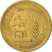Egitto, 10 Milliemes, 1976, SPL-, Ottone, KM:449