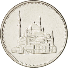 Moneta, Egitto, 10 Piastres, 2008, SPL, Acciaio placcato nichel, KM:990