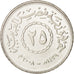 Coin, Egypt, 25 Piastres, 2008, MS(63), Nickel plated steel, KM:991