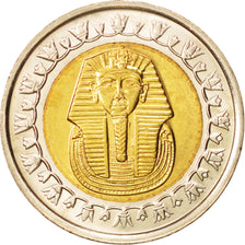 Egypt, Pound, 2005, Cairo, MS(63), Bi-Metallic, KM:940