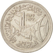 Egypt, 5 Piastres, 1978, AU(55-58), Copper-nickel, KM:477
