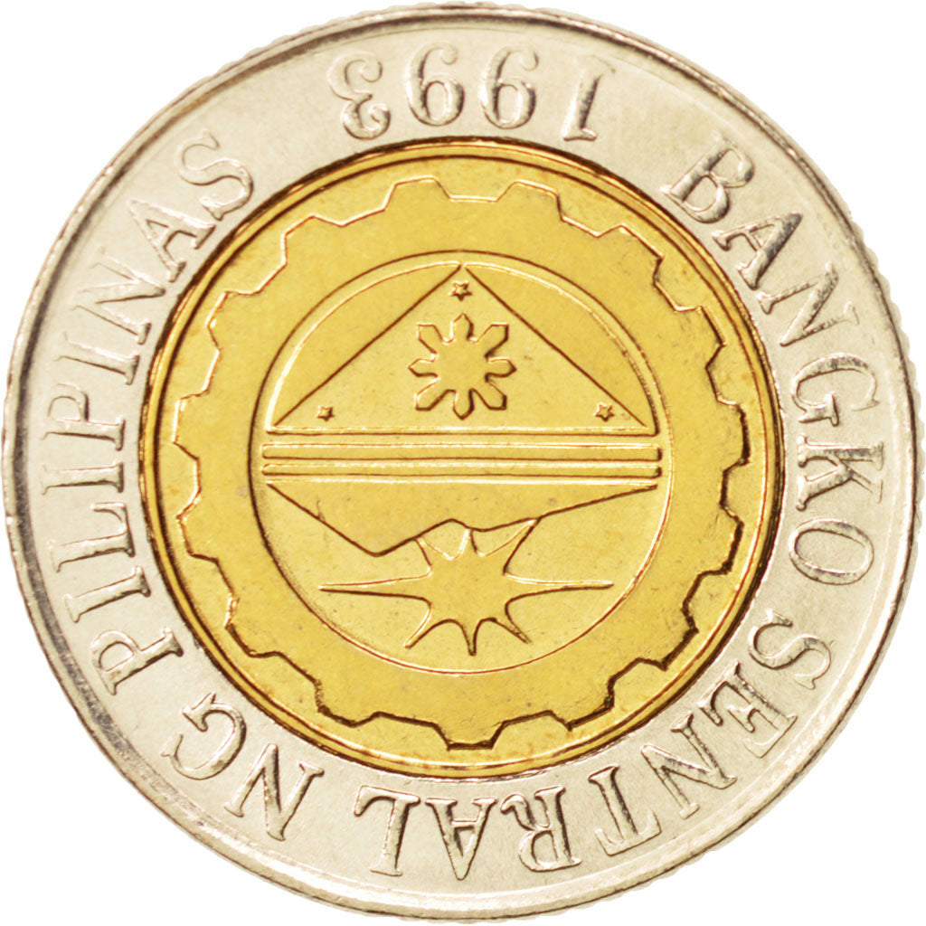 Philippines, 10 Piso, 2006, Manila, MS(63), Bi-Metallic, KM:278