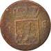 NETHERLANDS EAST INDIES, 1/4 Stuiver, 1826, Birmingham, F, KM:Tn6