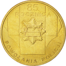 Coin, Poland, 2 Zlote, 2004, Warsaw, MS(60-62), Brass, KM:501