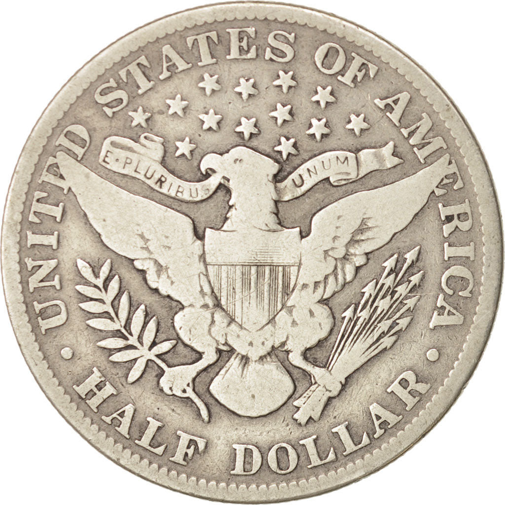 United States, Barber Half Dollar, 1902, Philadelphia, VF, KM:116