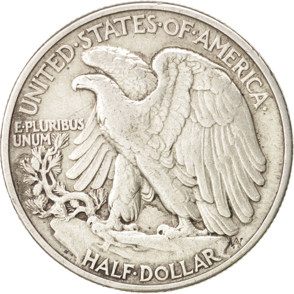 United States, Walking Liberty Half Dollar, 1940, Philadelphia, VF, KM:142