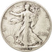 United States, Walking Liberty Half Dollar, 1944, San Francisco, VF, KM:142