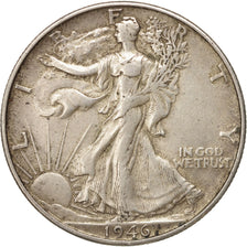 Stati Uniti, Walking Liberty Half Dollar, Half Dollar, 1946, U.S. Mint, San F...