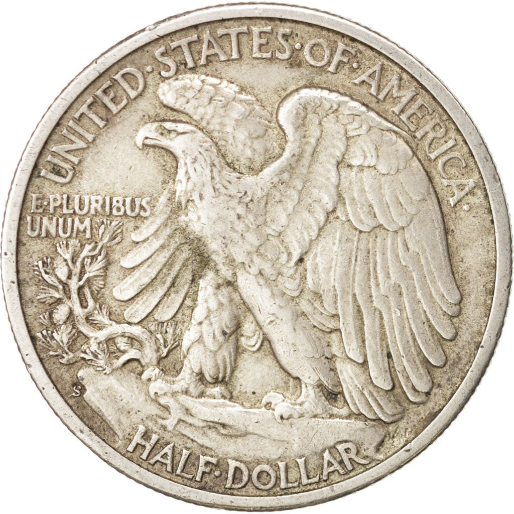 Stati Uniti, Walking Liberty Half Dollar, Half Dollar, 1946, U.S. Mint, San F...