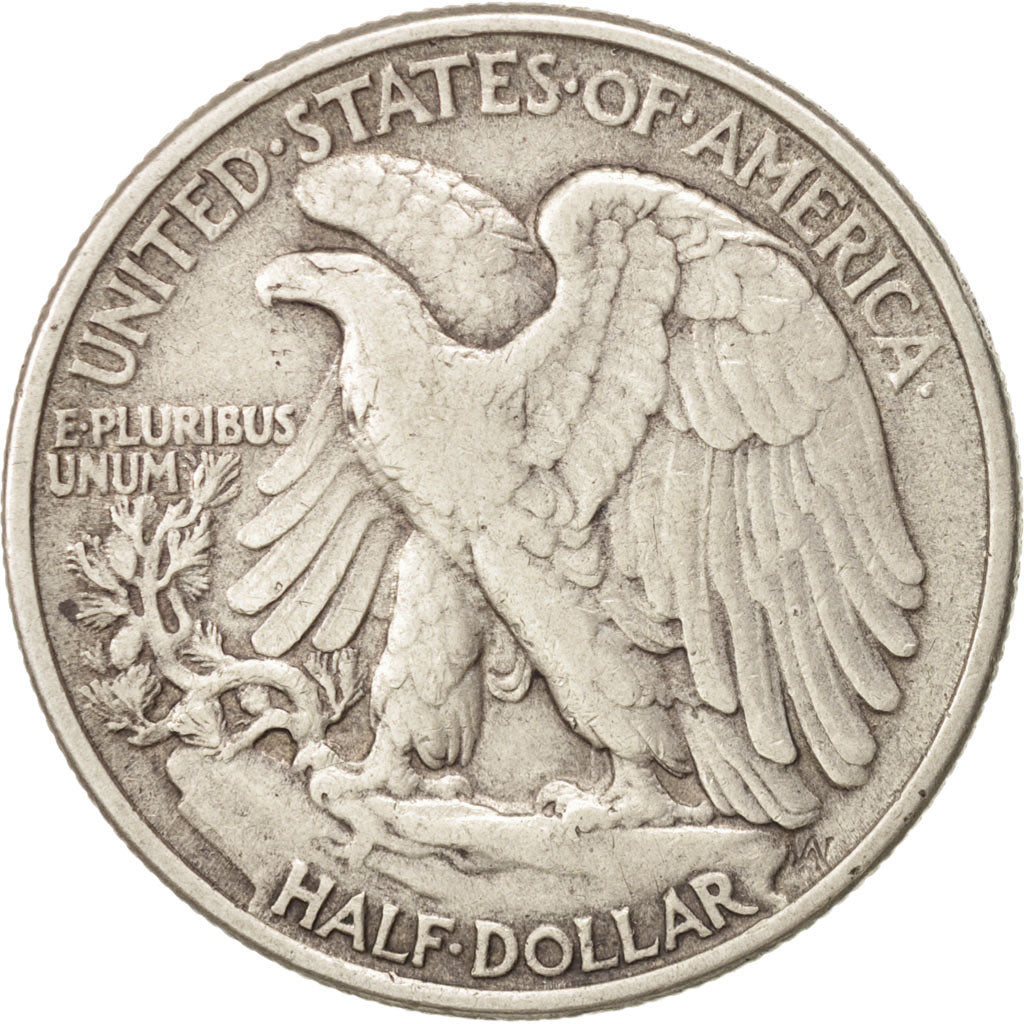 United States, Walking Liberty Half Dollar, 1947, Philadelphia, EF, KM:142