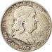 Coin, United States, Franklin Half Dollar, Half Dollar, 1950, U.S. Mint, Denver