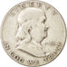 Coin, United States, Franklin Half Dollar, Half Dollar, 1951, U.S. Mint