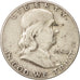 United States, Franklin Half Dollar, 1954, San Francisco, EF, KM:199