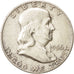 United States, Franklin Half Dollar, 1956, Philadelphia, EF, KM:199