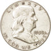 Coin, United States, Franklin Half Dollar, Half Dollar, 1958, U.S. Mint