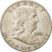 Coin, United States, Franklin Half Dollar, Half Dollar, 1961, U.S. Mint, Denver