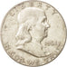 Coin, United States, Franklin Half Dollar, Half Dollar, 1962, U.S. Mint