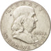 Coin, United States, Franklin Half Dollar, Half Dollar, 1962, U.S. Mint, Denver