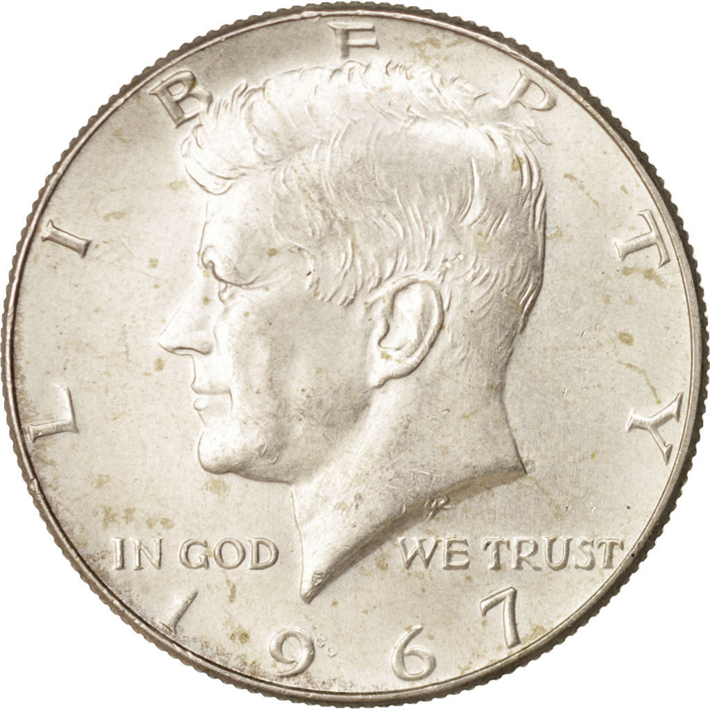 United States, Kennedy Half Dollar, 1967, AU, KM:202a