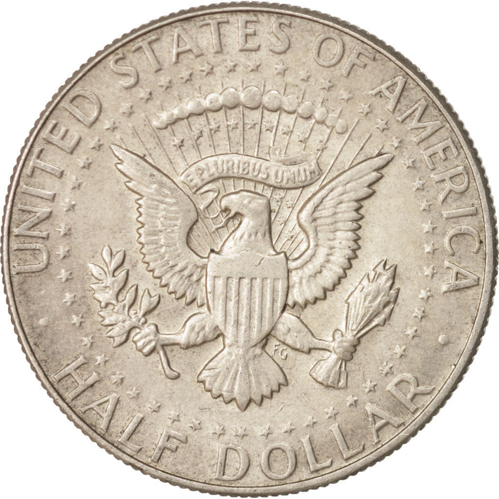 United States, Kennedy Half Dollar, 1969, Denver, AU, KM:202a