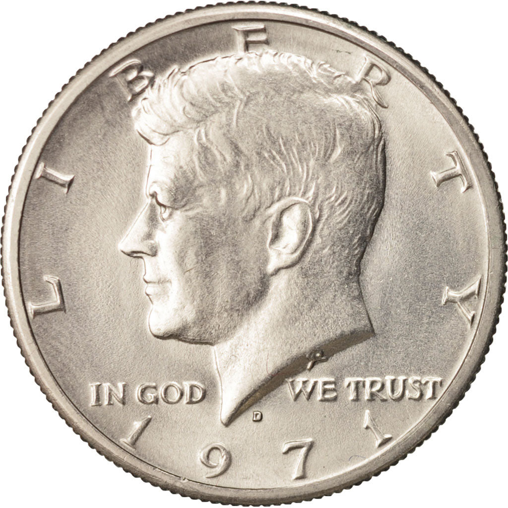 Moneda, Estados Unidos, Kennedy Half Dollar, Half Dollar, 1971, U.S. Mint