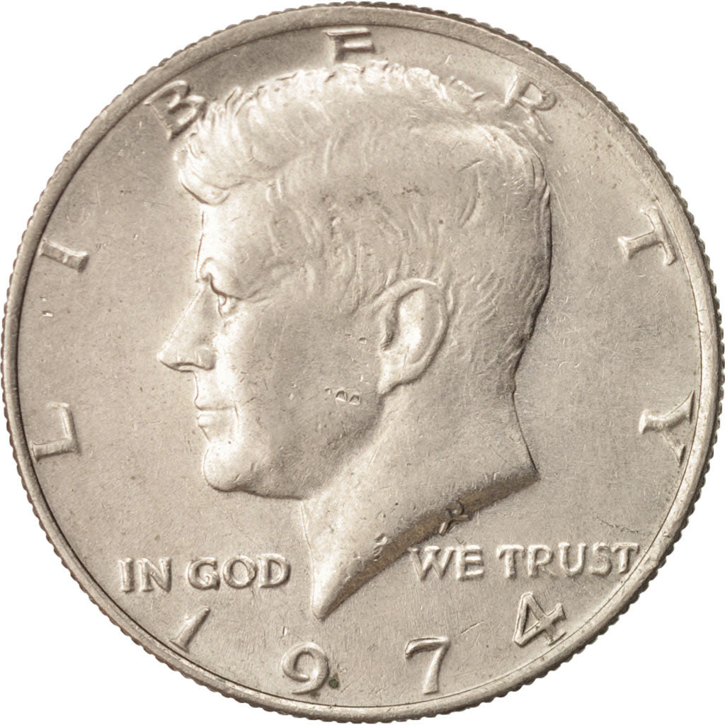 United States, Kennedy Half Dollar, 1974, EF, KM:202b