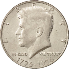 Coin, United States, Kennedy Half Dollar, Half Dollar, 1976, U.S. Mint