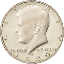 United States, Kennedy Half Dollar, 1980, San Francisco, MS, KM:A202b