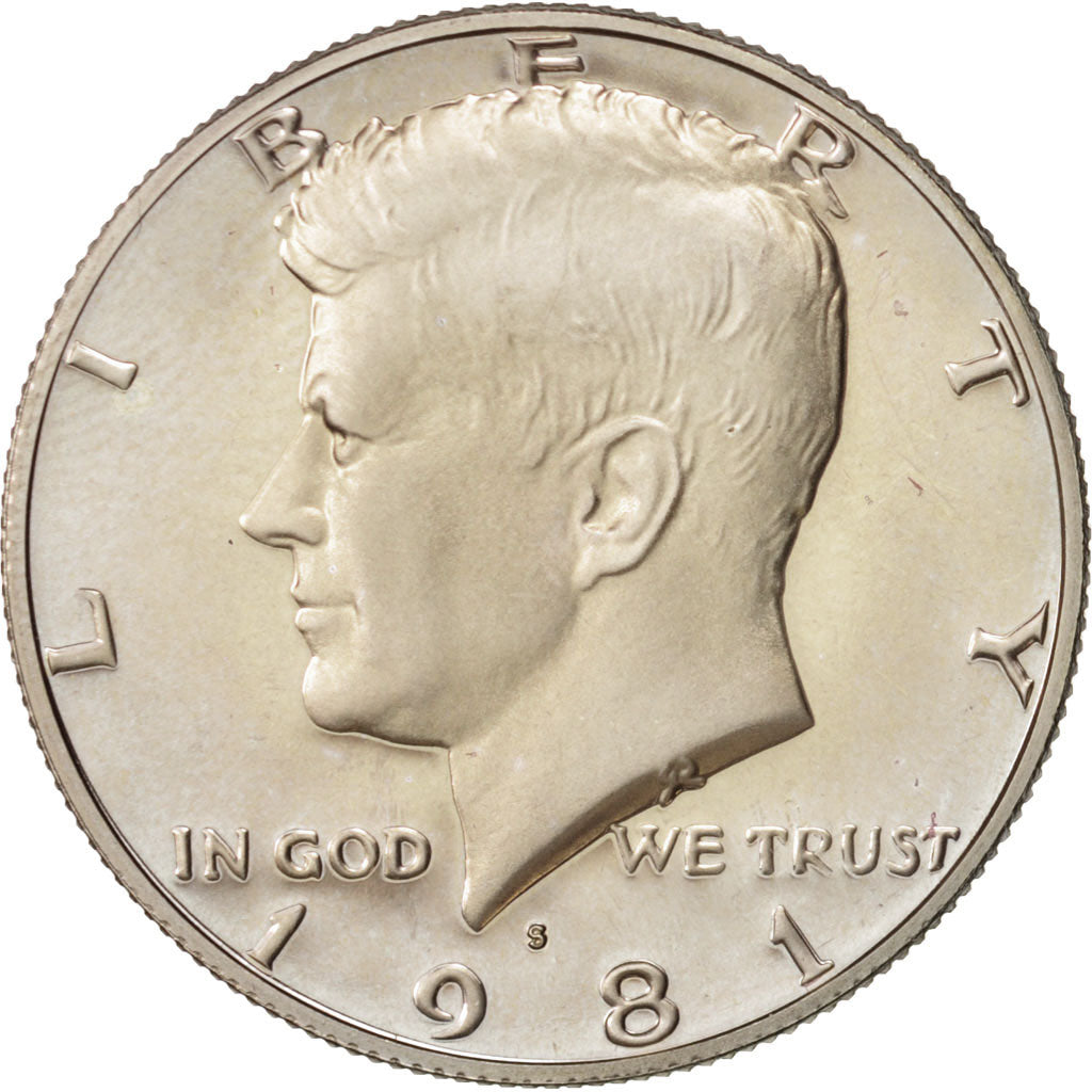 United States, Kennedy Half Dollar, 1981, San Francisco, MS, KM:A202b