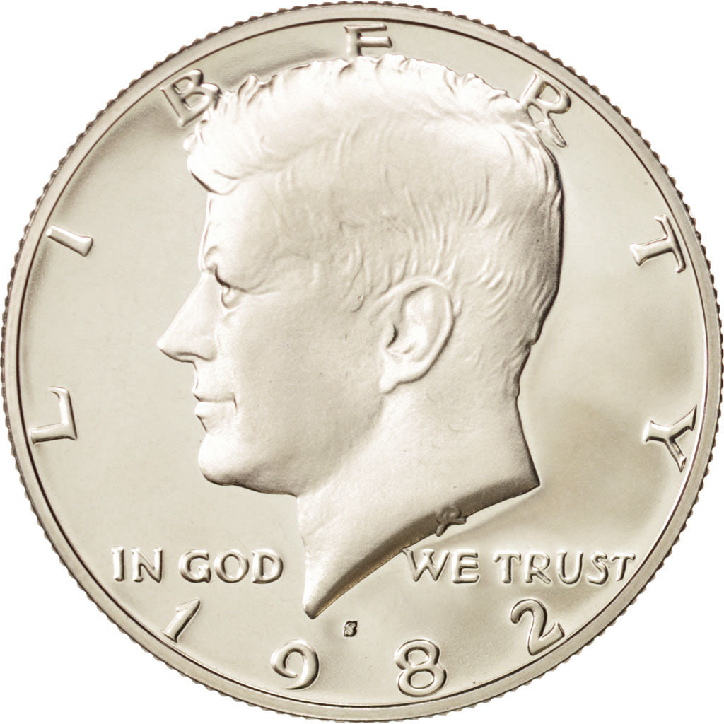 United States, Kennedy Half Dollar, 1982, San Francisco, MS, KM:A202b