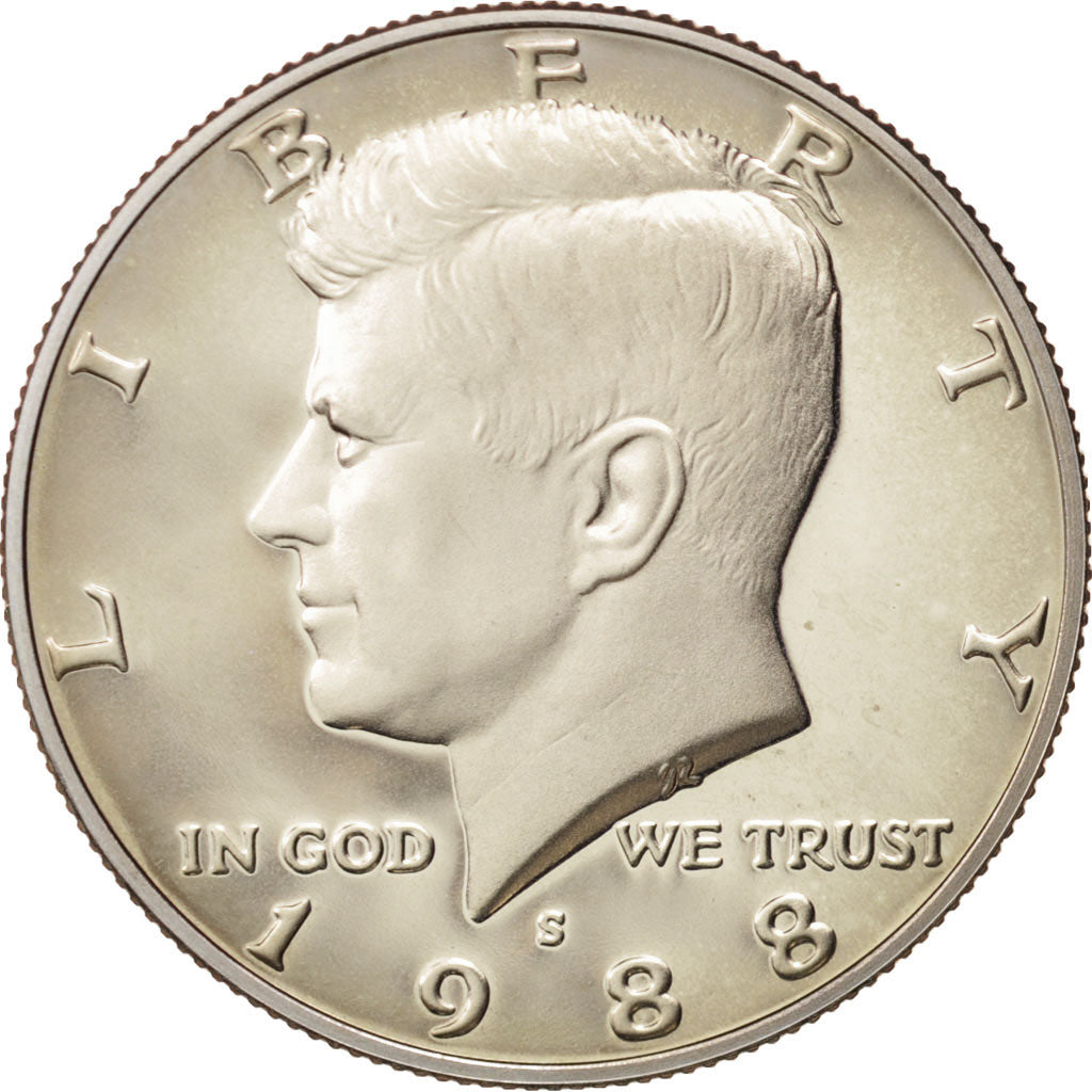 United States, Kennedy Half Dollar, 1988, San Francisco, MS, KM:A202b