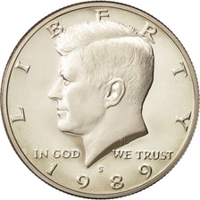United States, Kennedy Half Dollar, 1989, San Francisco, MS, KM:A202b