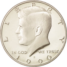 United States, Kennedy Half Dollar, 1990, San Francisco, MS, KM:A202b