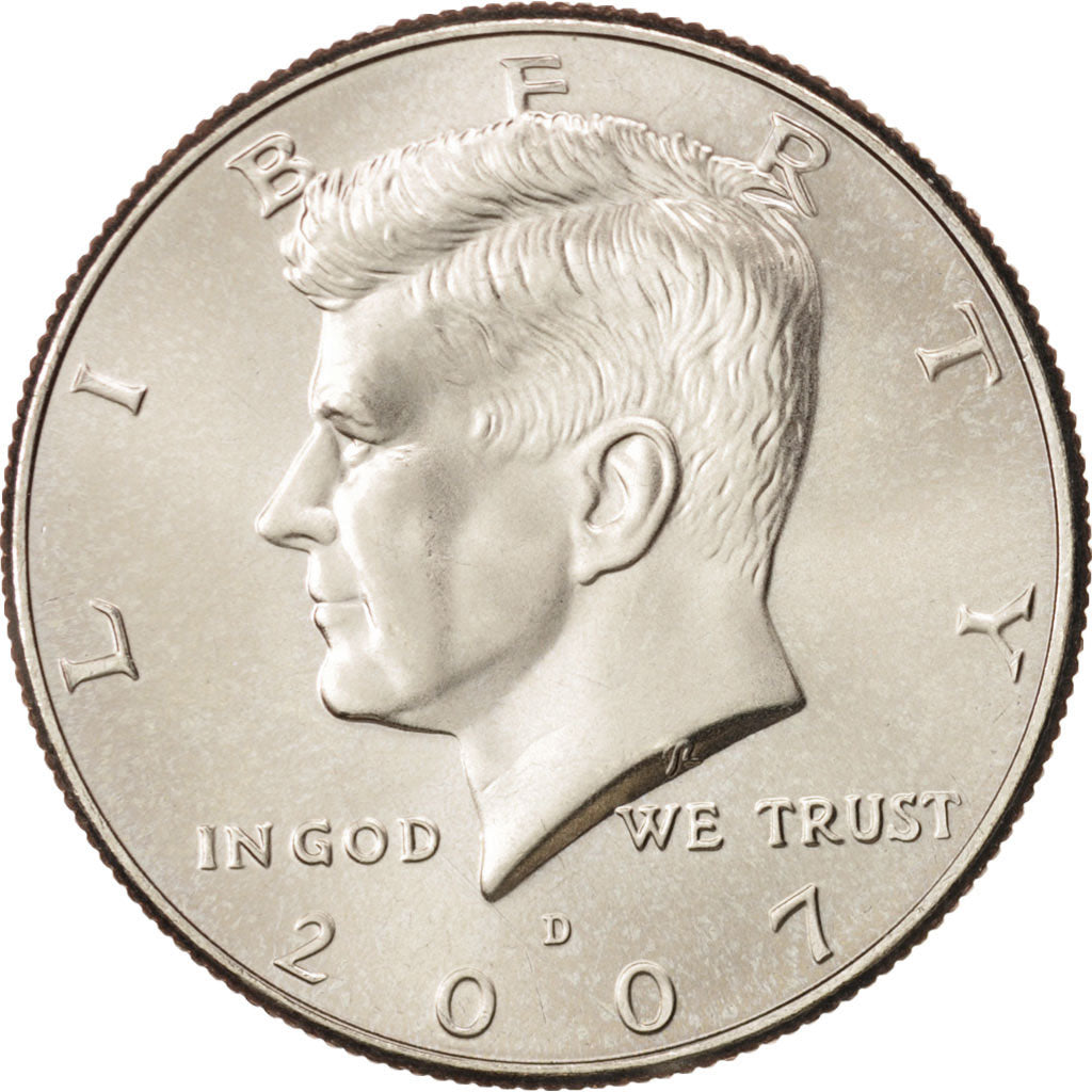 United States, Kennedy Half Dollar, 2007, Denver, MS, KM:A202b