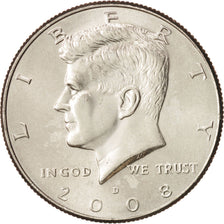 United States, Kennedy Half Dollar, 2008, Dahlonega, MS, KM:A202b