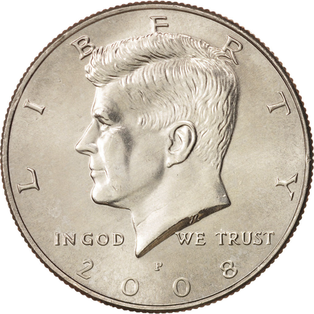 United States, Kennedy Half Dollar, 2008, Philadelphia, MS, KM:A202b