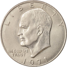 United States, Eisenhower Dollar, 1971, Philadelphia, AU, KM:203