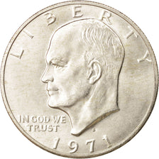 United States, Eisenhower Dollar, 1971, San Francisco, AU, KM:203a