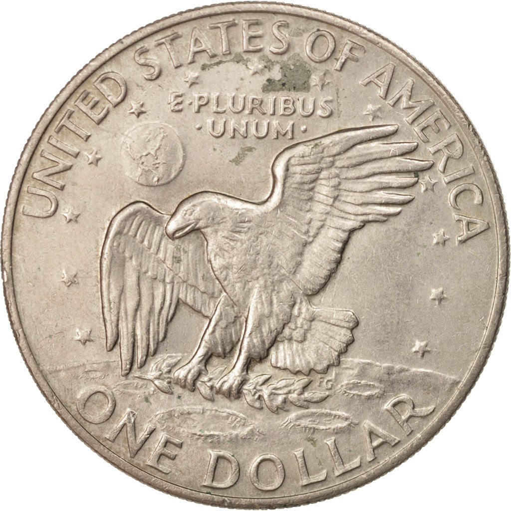 United States, Eisenhower Dollar, 1972, Philadelphia, EF, KM:203